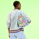 NYCC Limited Edition The Fairly OddParents Timmy, Cosmo, & Wanda Glow Mini Backpack LFlifestyle2 view 3